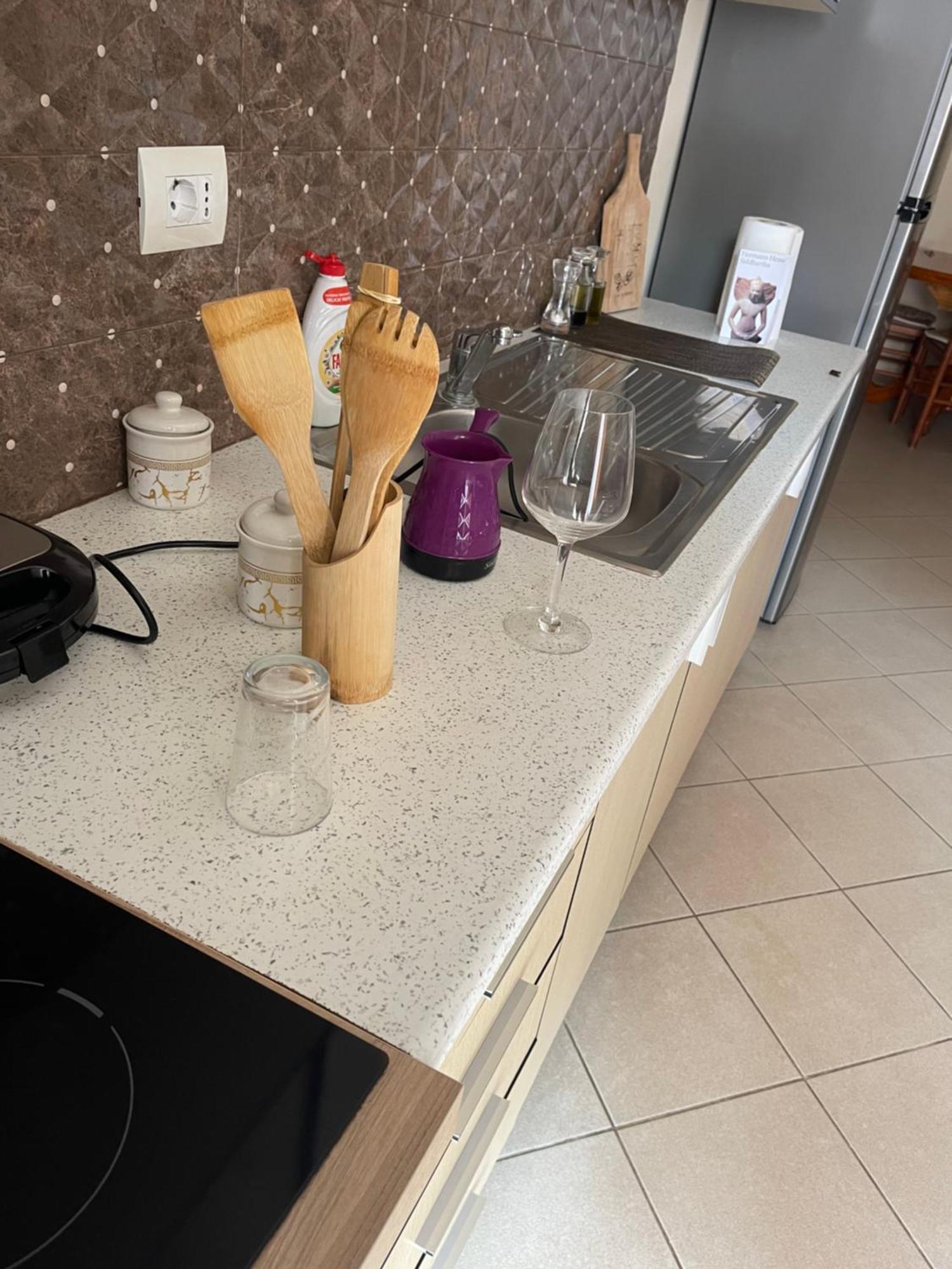 Ioanian Blue Apartament Himare Eksteriør bilde